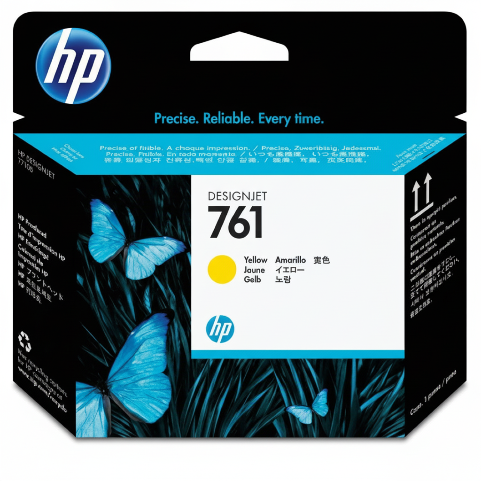 Original OEM Printhead HP 761 (CH645A) (Yellow)