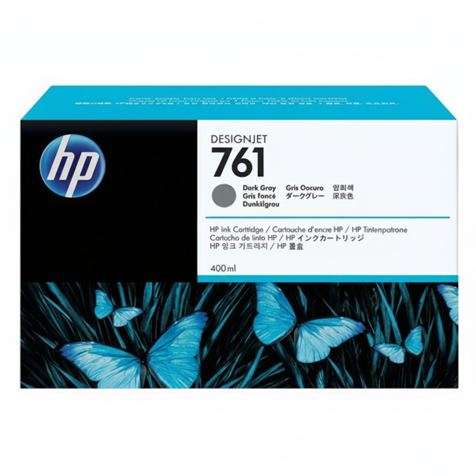 Original OEM Ink Cartridge HP 761 (CM996A) (Dark gray)