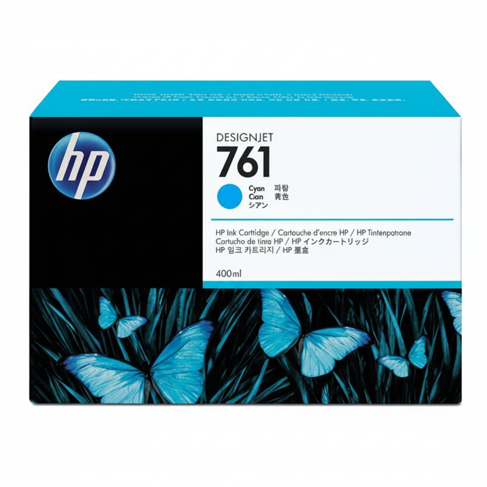 Original OEM Ink Cartridge HP 761 (CM994A) (Cyan)