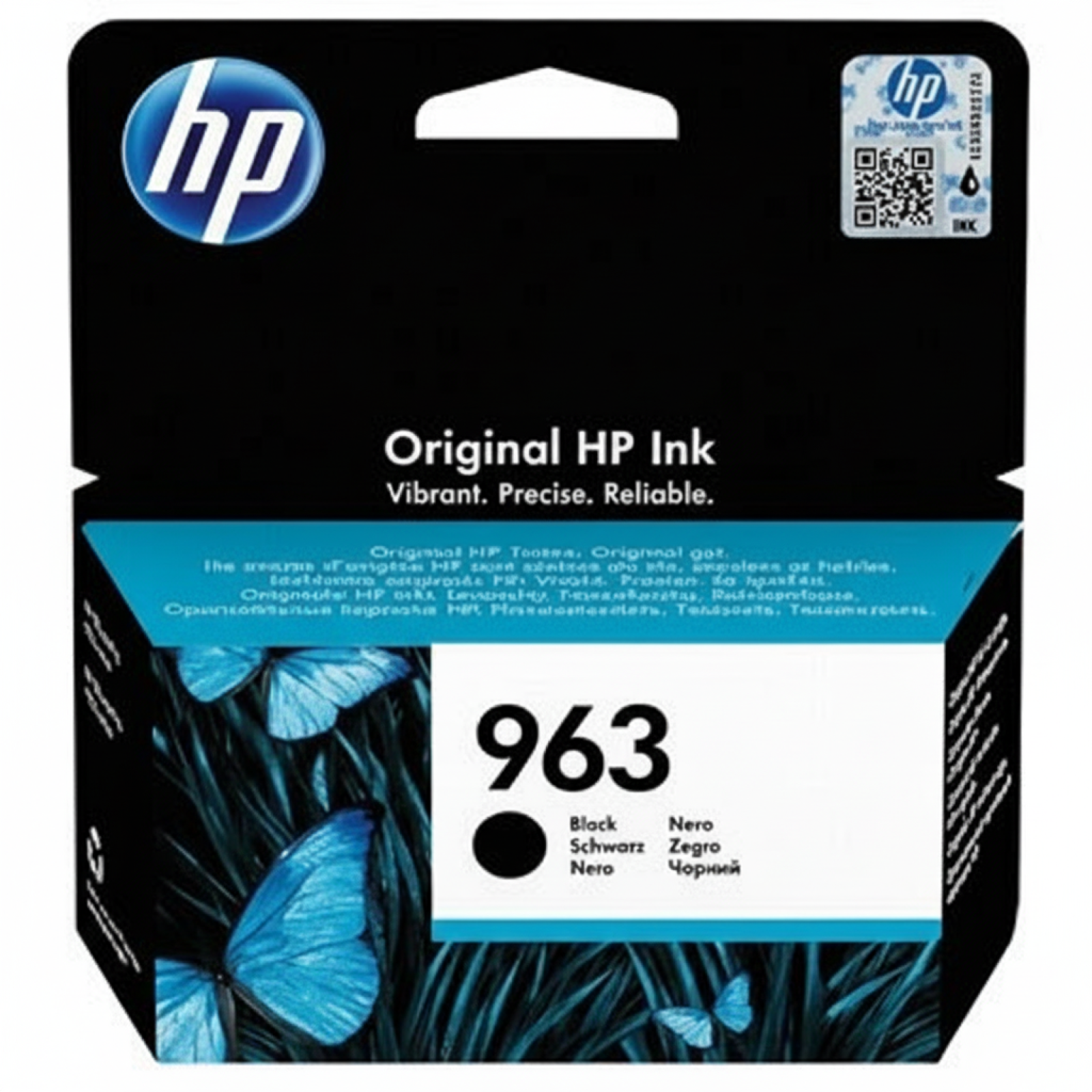 Original OEM Ink Cartridge HP 963 (3JA26AE) (Black)