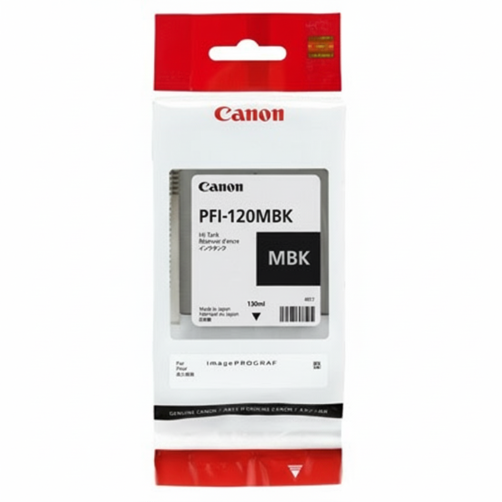 Original OEM Ink Cartridge Canon PFI-120MBK (2884C001) (Matte black)