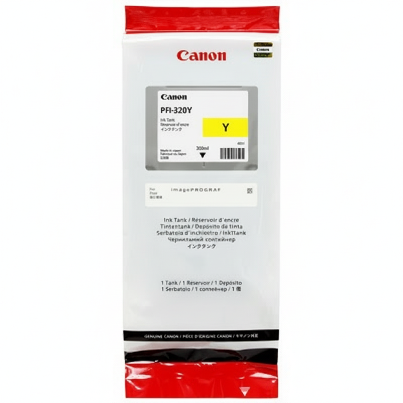 Original OEM Ink Cartridge Canon PFI-320Y (2893C001) (Yellow)