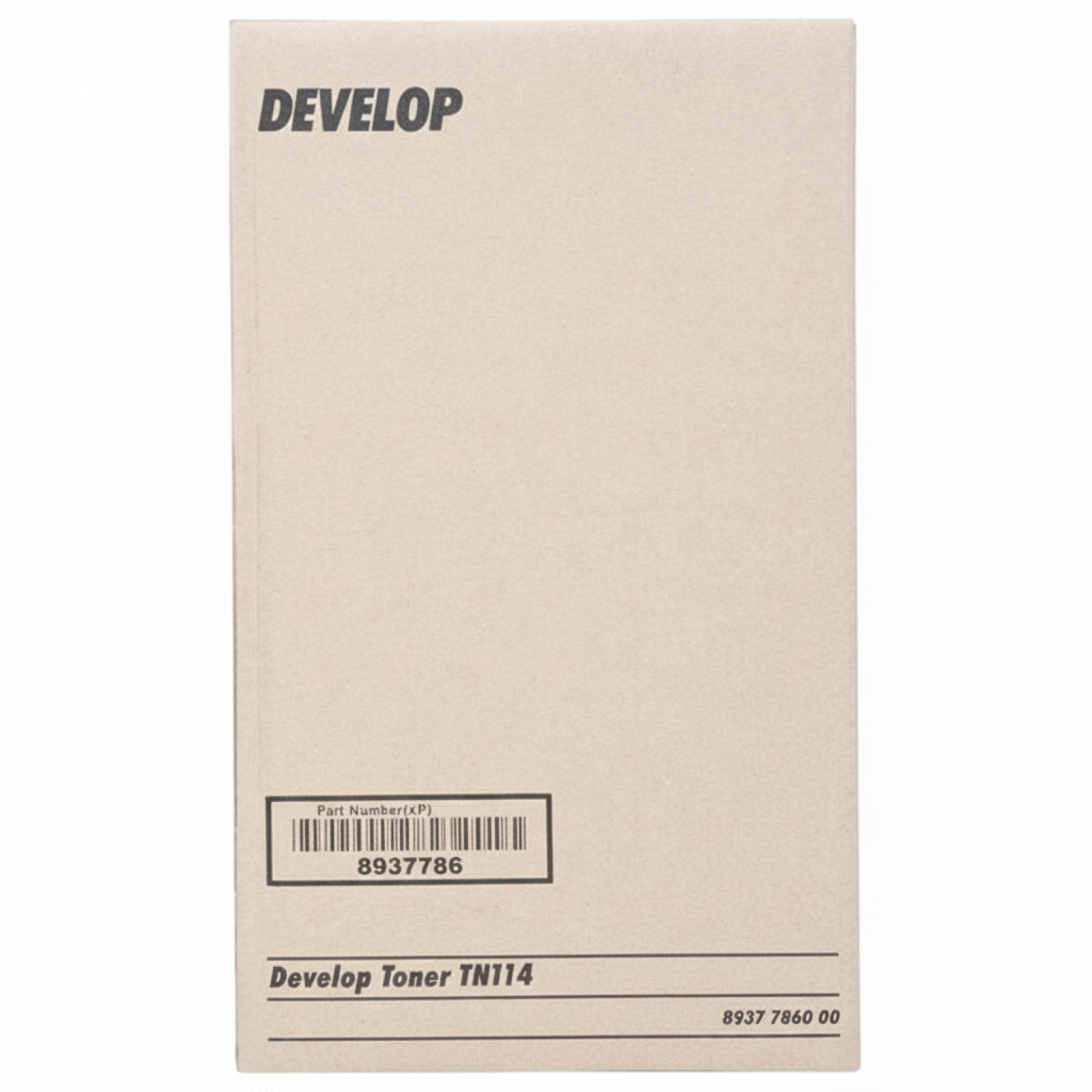 Original OEM Toners Develop TN-114 (8937786) (Black) (2-pack)