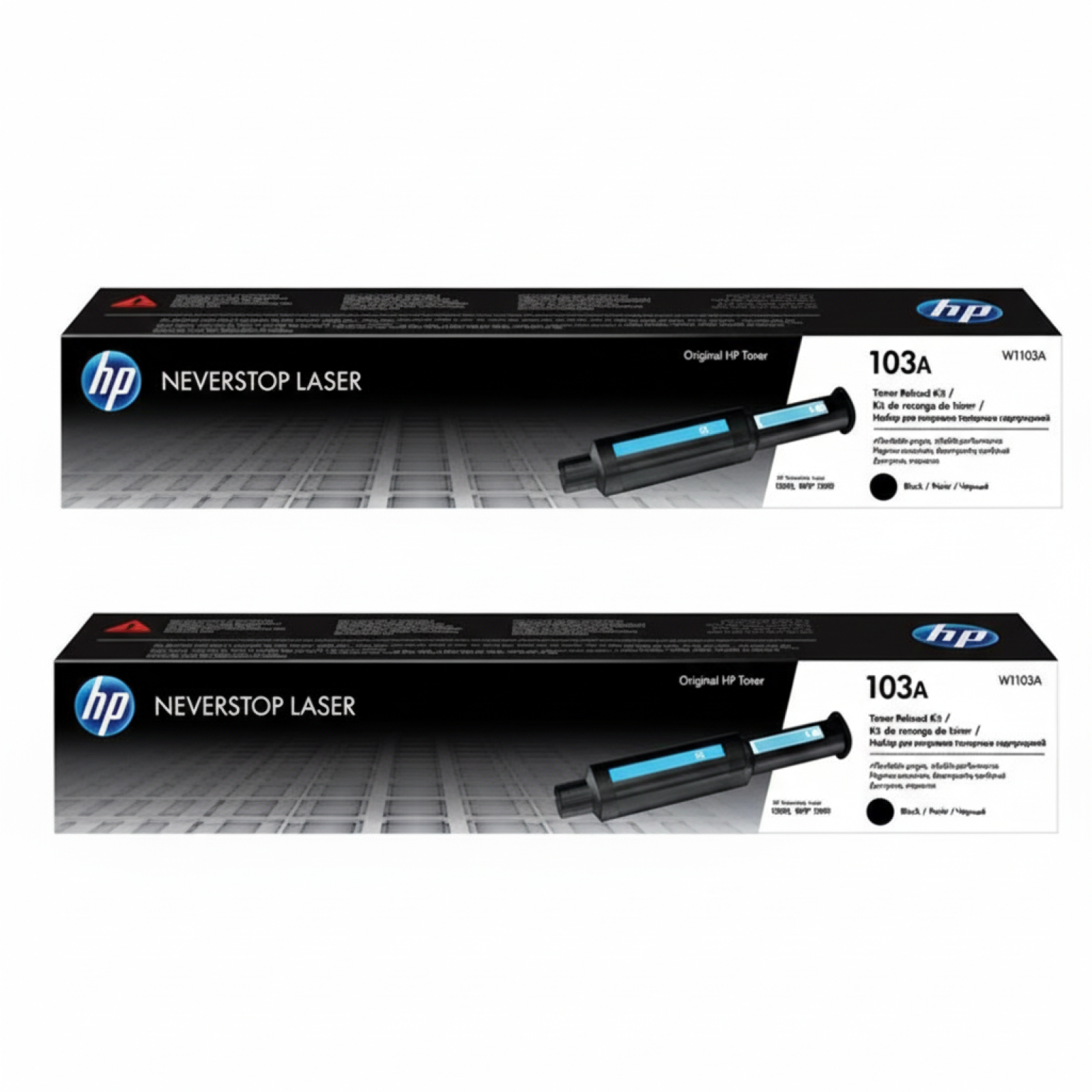 Original OEM Toners HP 103A (W1103AD) (Black) (2-pack)