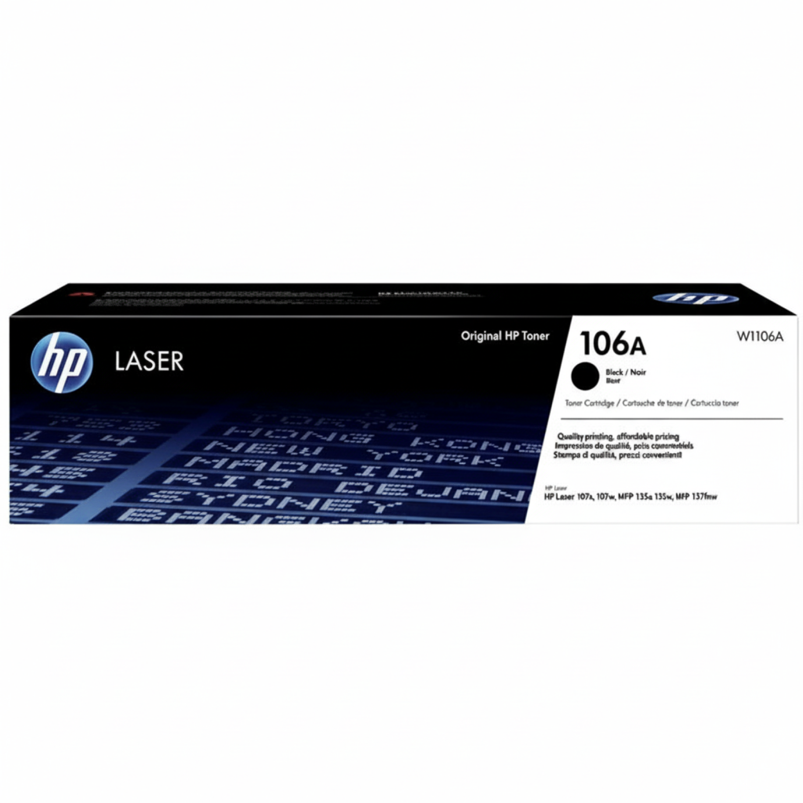 Original OEM Toner HP 106A (W1106A) (Black)