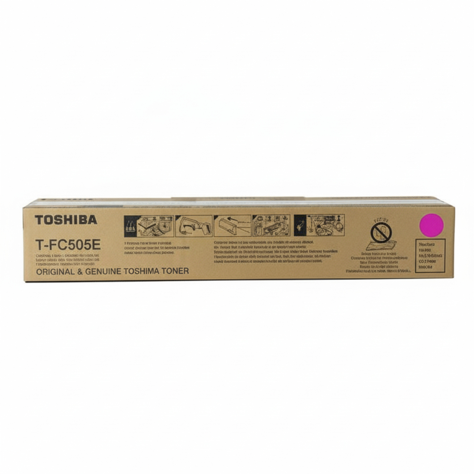 Original OEM Toner Toshiba T-FC505E-M (6AJ00000143) (Magenta)