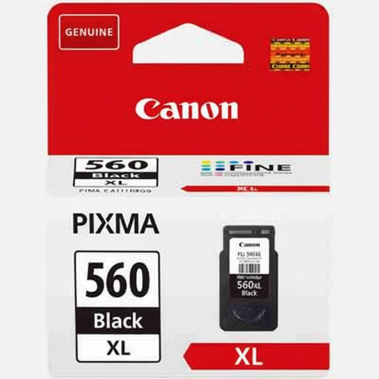 Original OEM Ink Cartridge Canon PG-560 XL (3712C001) (Black)