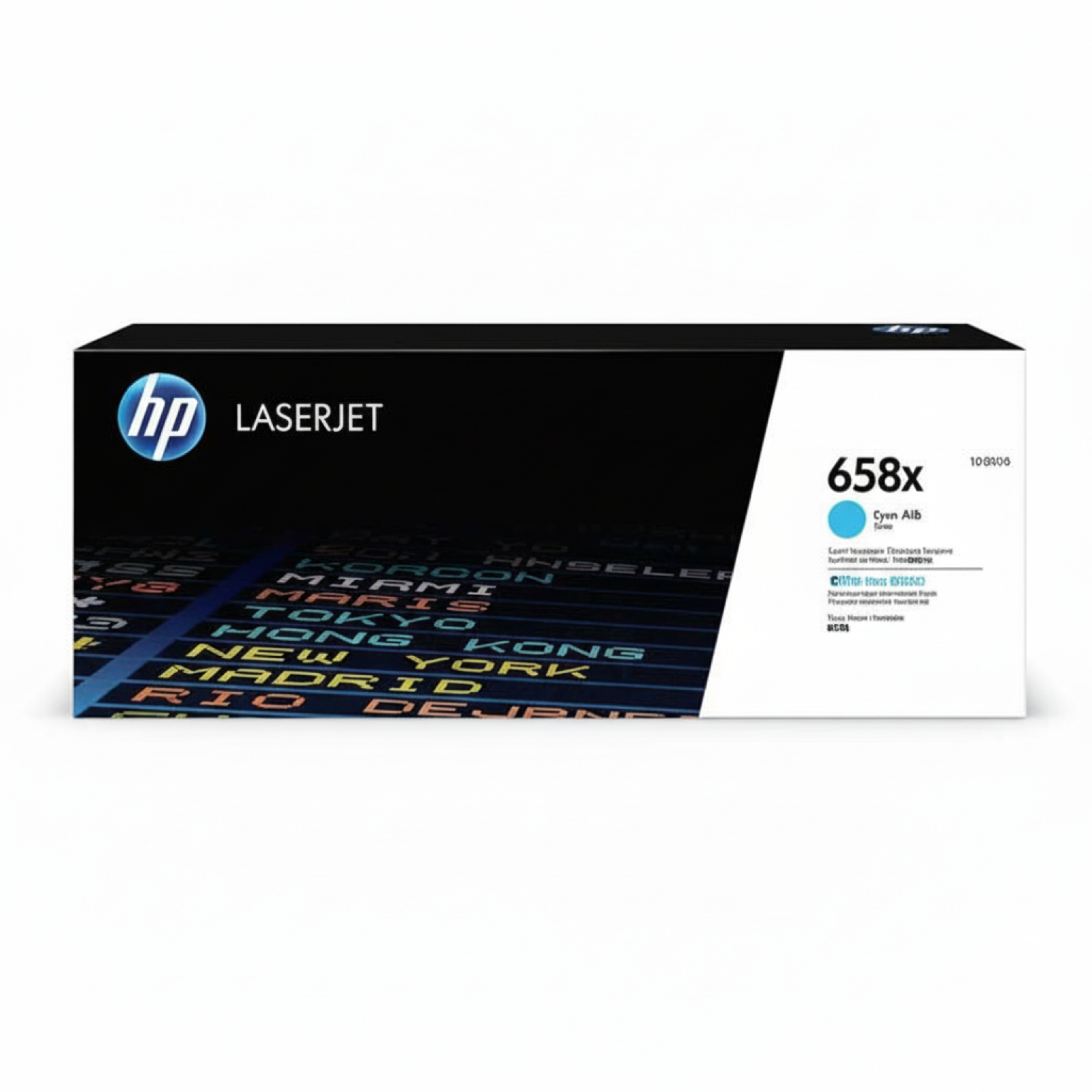 Original OEM Toner HP 658X (W2001X) (Cyan)
