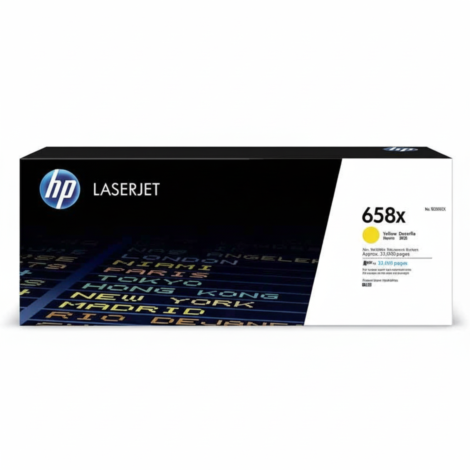Original OEM Toner HP 658X (W2002X) (Yellow)