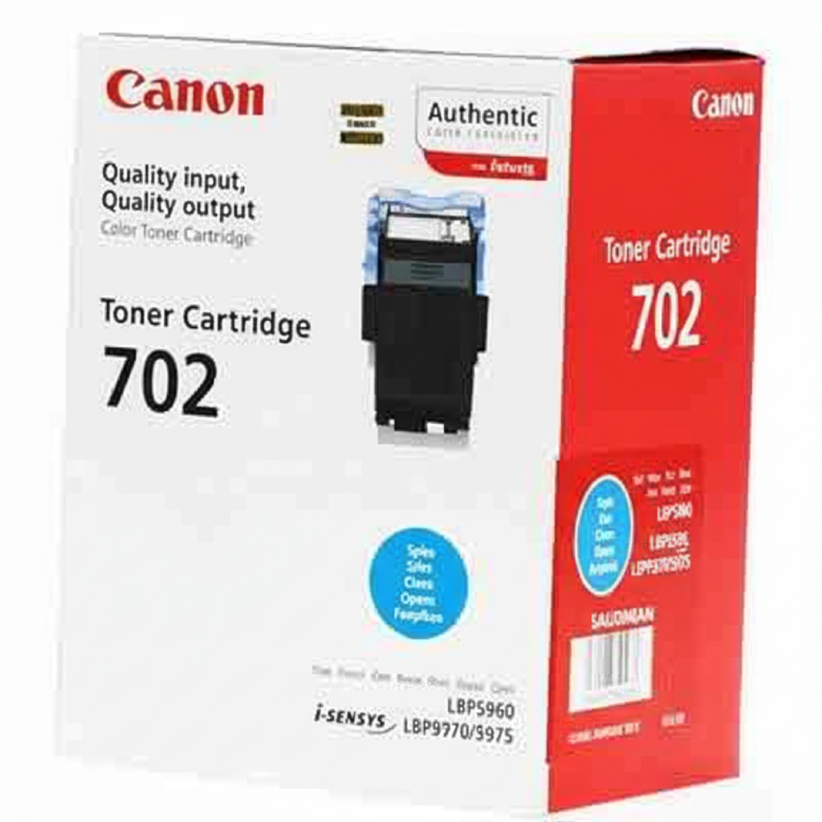 Original OEM Toner Canon CRG-702 C (9644A004) (Cyan)