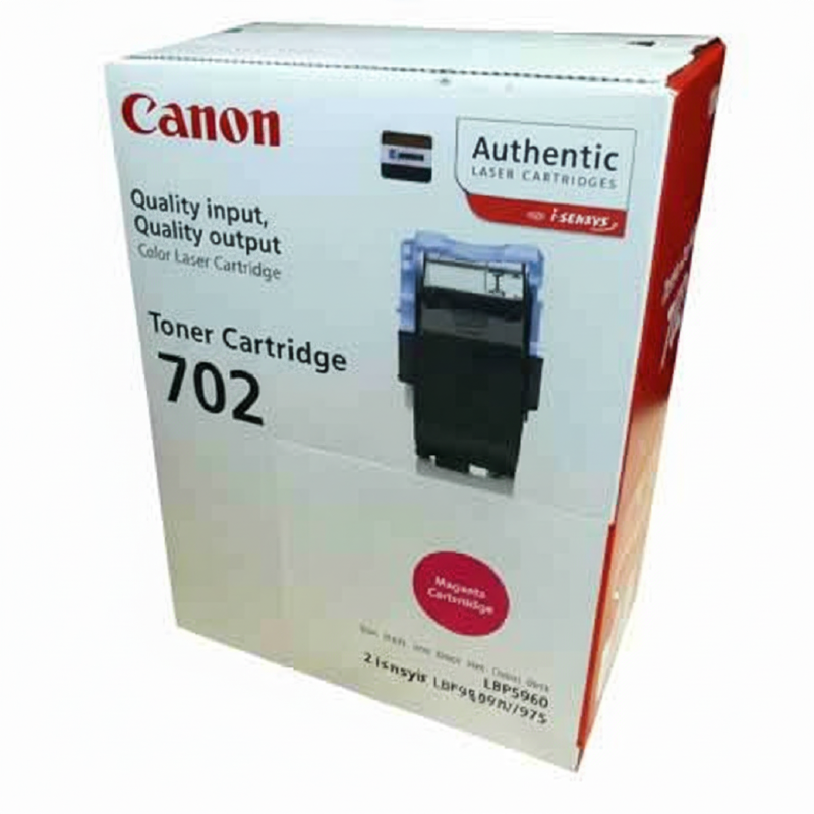 Original OEM Toner Canon CRG-702 M (9643A004) (Magenta)