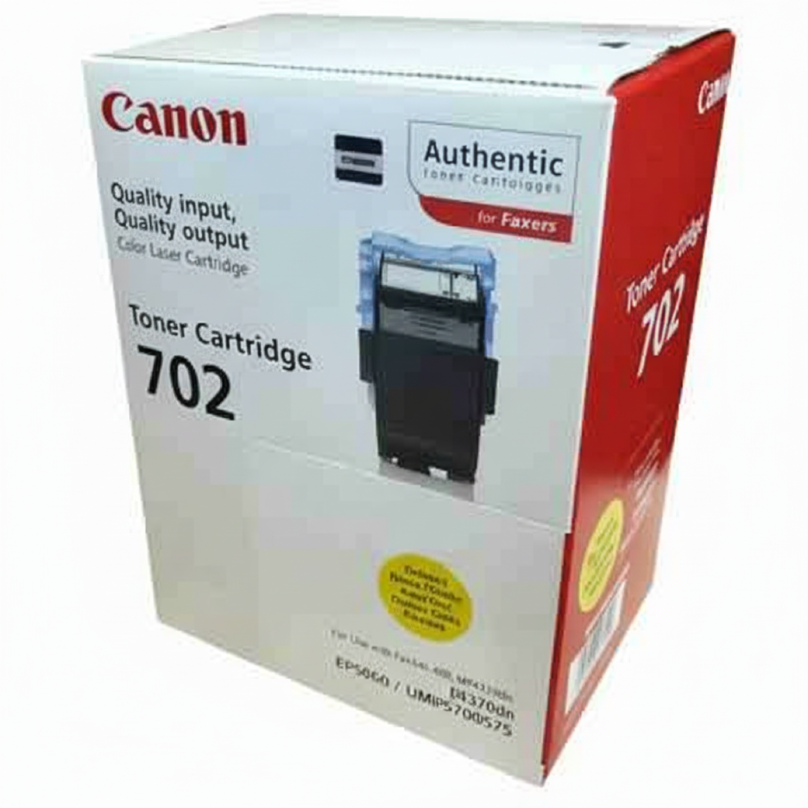 Original OEM Toner Canon CRG-702 Y (9642A004) (Yellow)