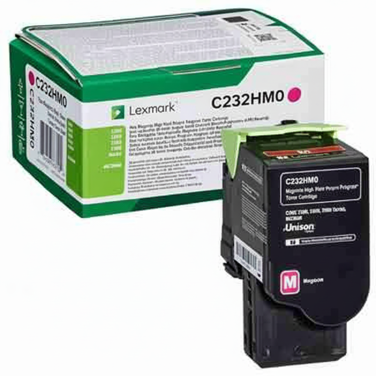 Original OEM Toner Lexmark C232 (C232HM0) (Magenta)