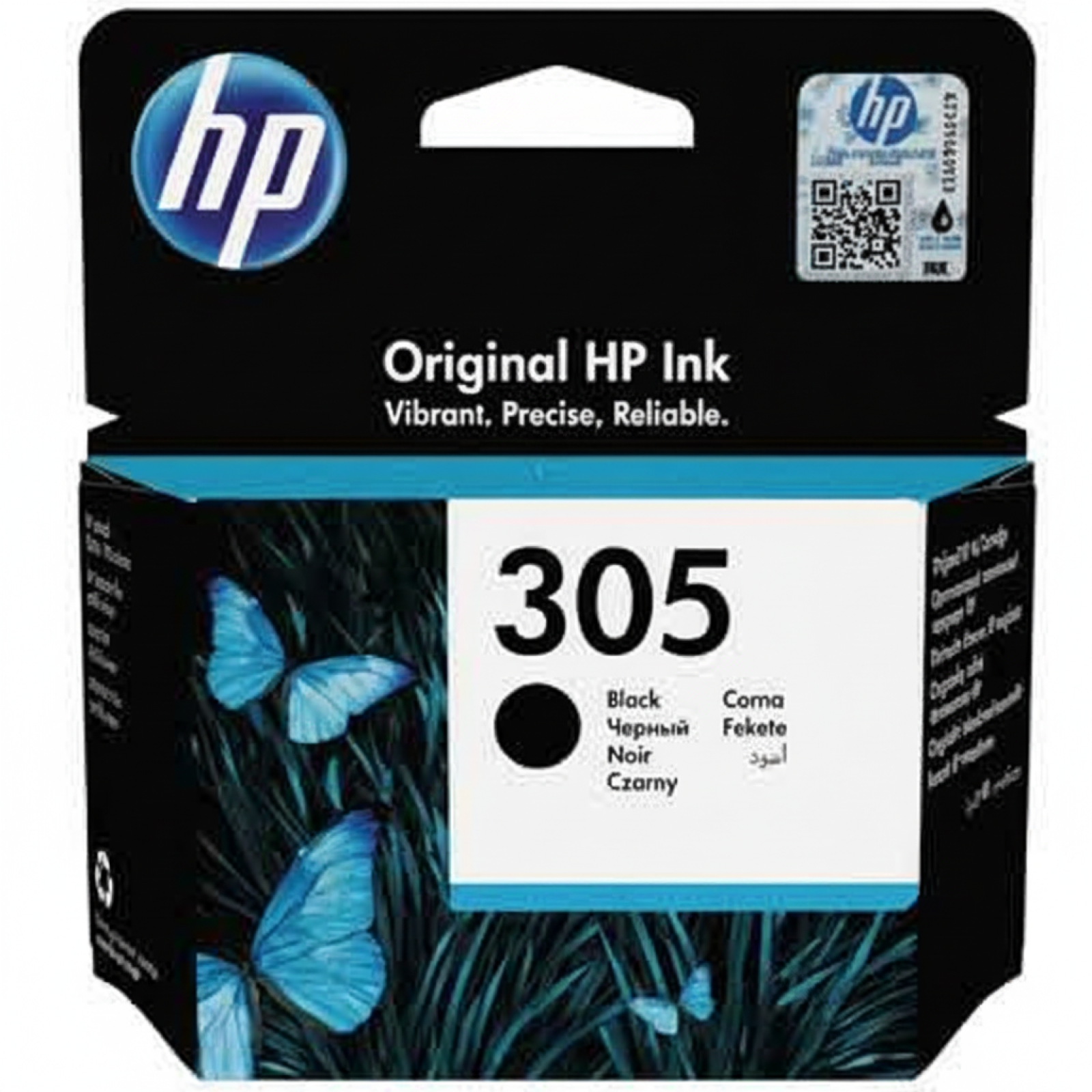 Original OEM Ink Cartridge HP 305 (3YM61AE) (Black)