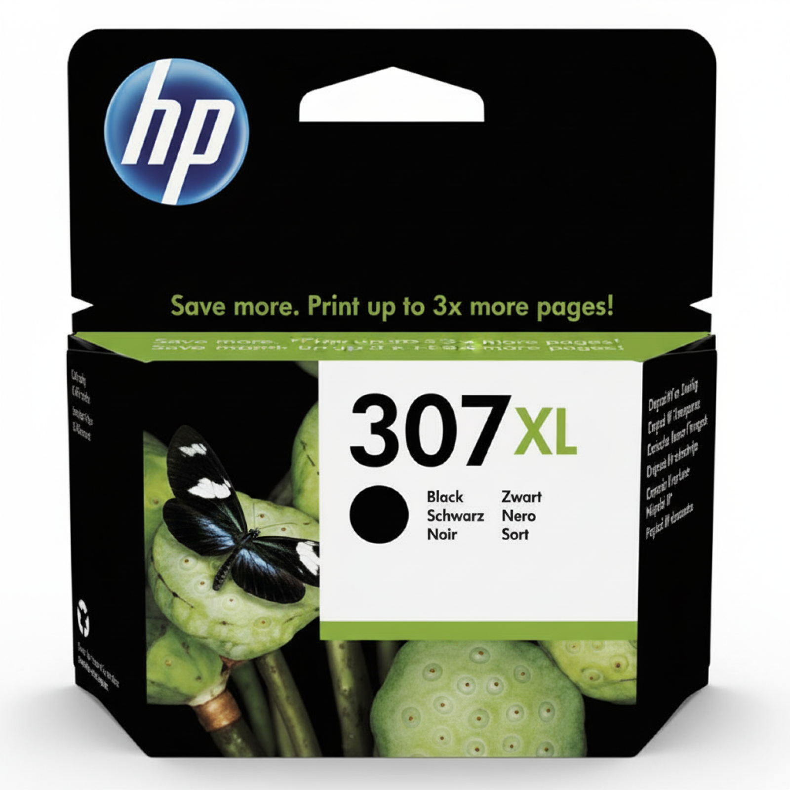 Original OEM Ink Cartridge HP 307 XL (3YM64AE) (Black)