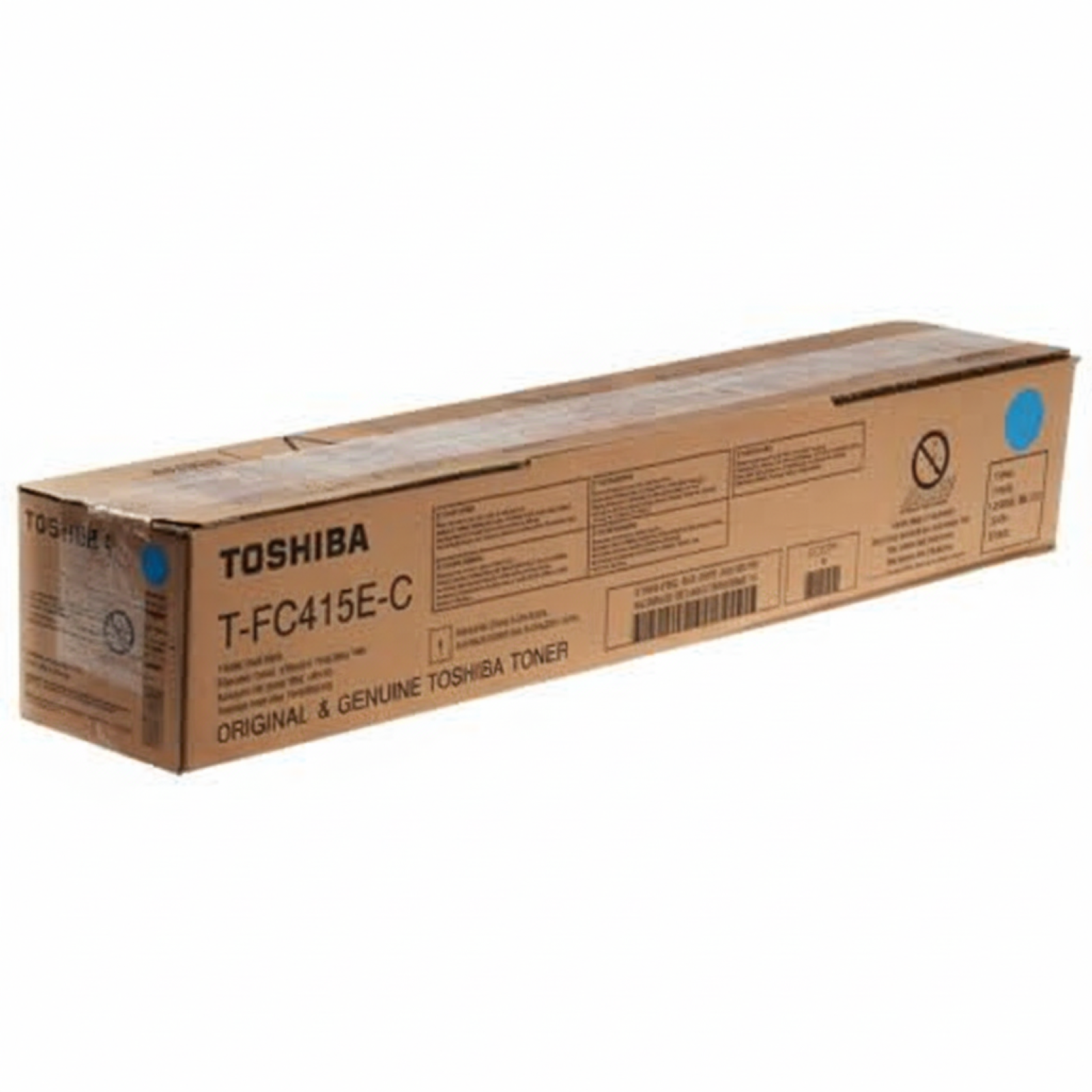 Original OEM Toner Toshiba T-FC415EC (6AJ00000172) (Cyan)