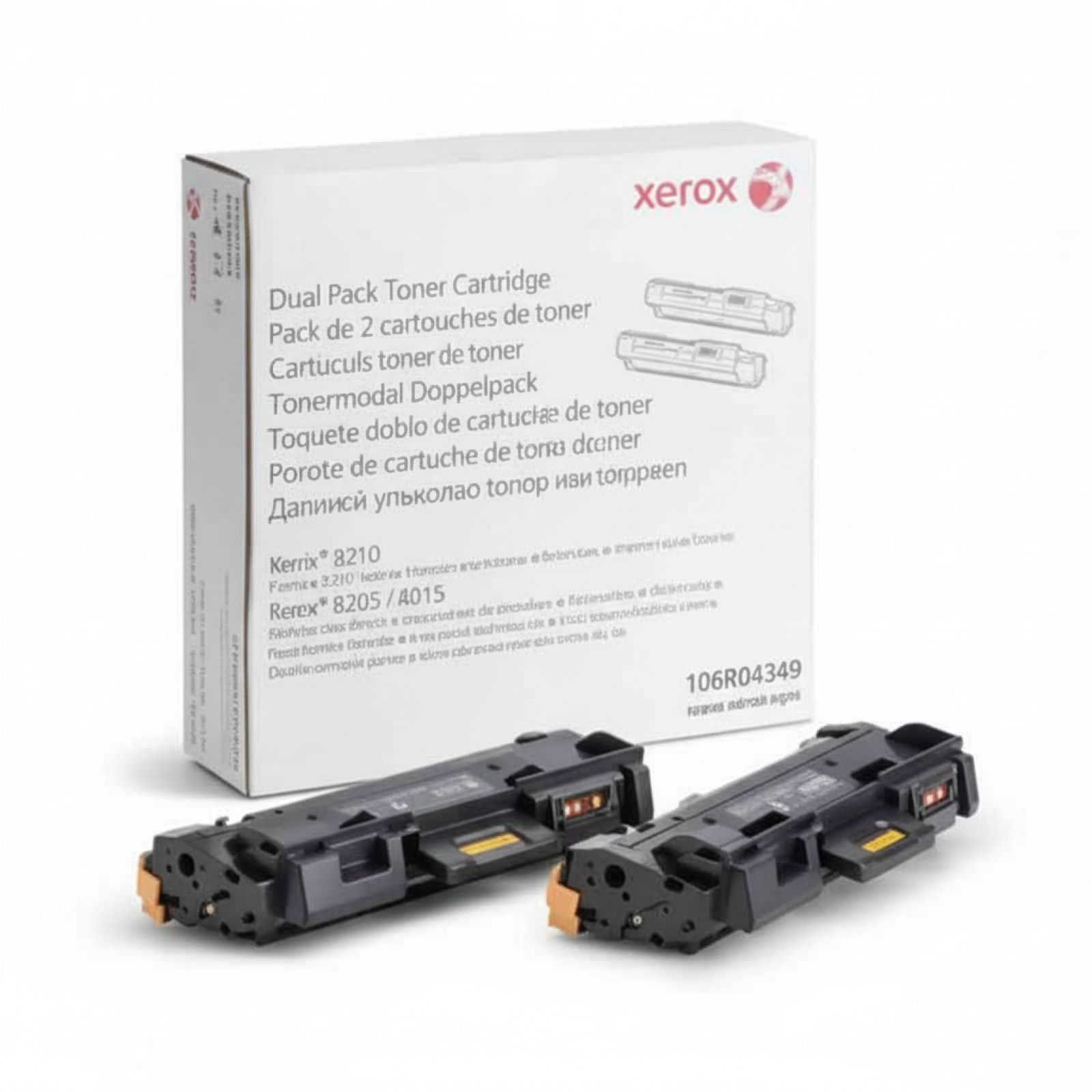 Original OEM Toners Xerox B205 210 215 (106R04349) (Black) (2-pack)