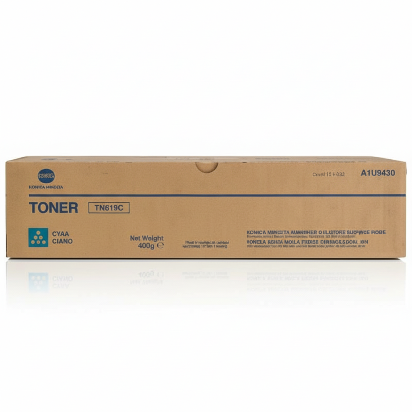 Original OEM Toner KM TN-616C (A1U9450) (Cyan)