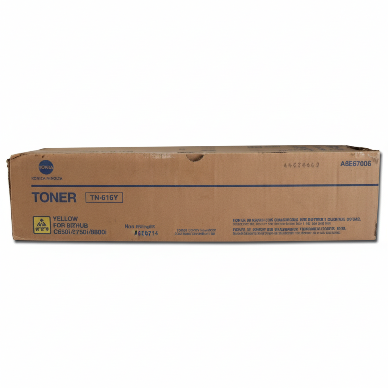 Original OEM Toner KM TN-616Y (A1U9250) (Yellow)