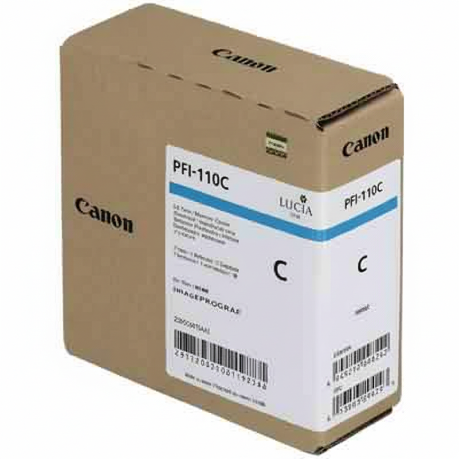 Original OEM Ink Cartridge Canon PFI-110C (2365C001) (Cyan)
