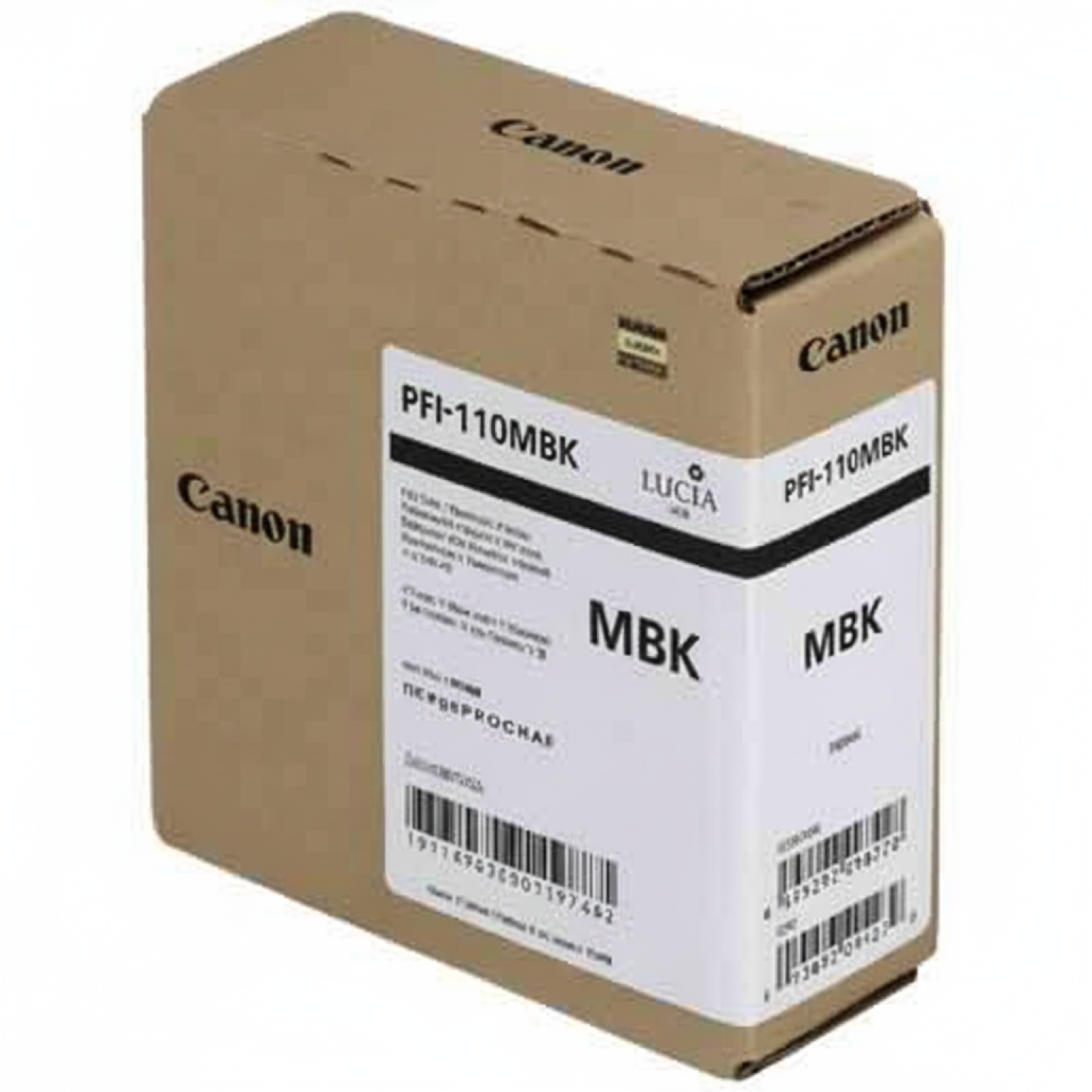 Original OEM Ink Cartridge Canon PFI-110MBK (2363C001) (Matte black)