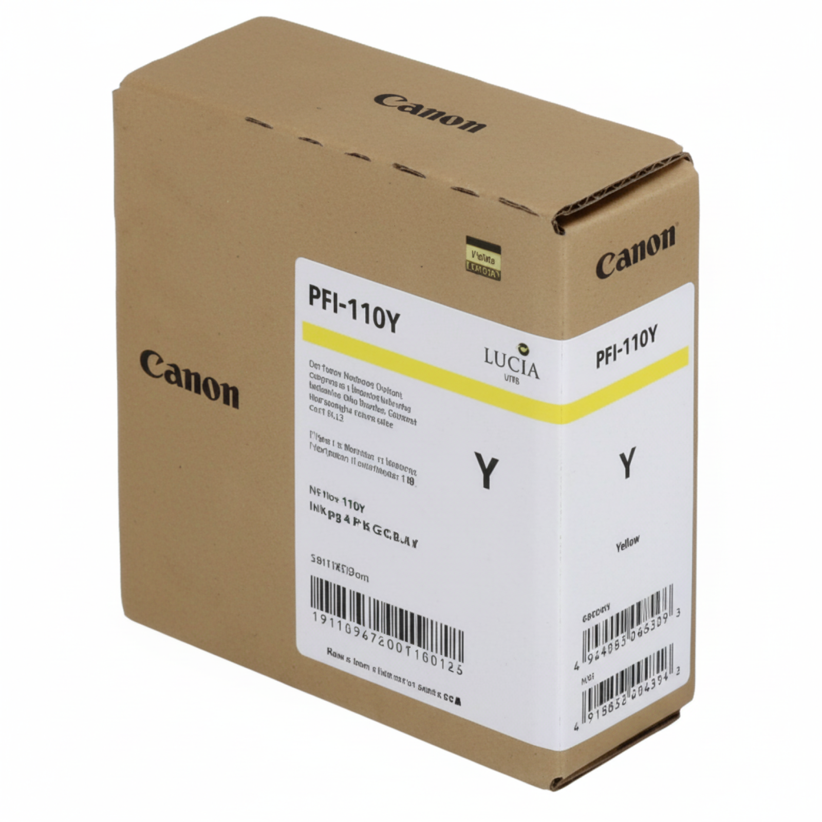 Original OEM Ink Cartridge Canon PFI-110Y (2367C001) (Yellow)