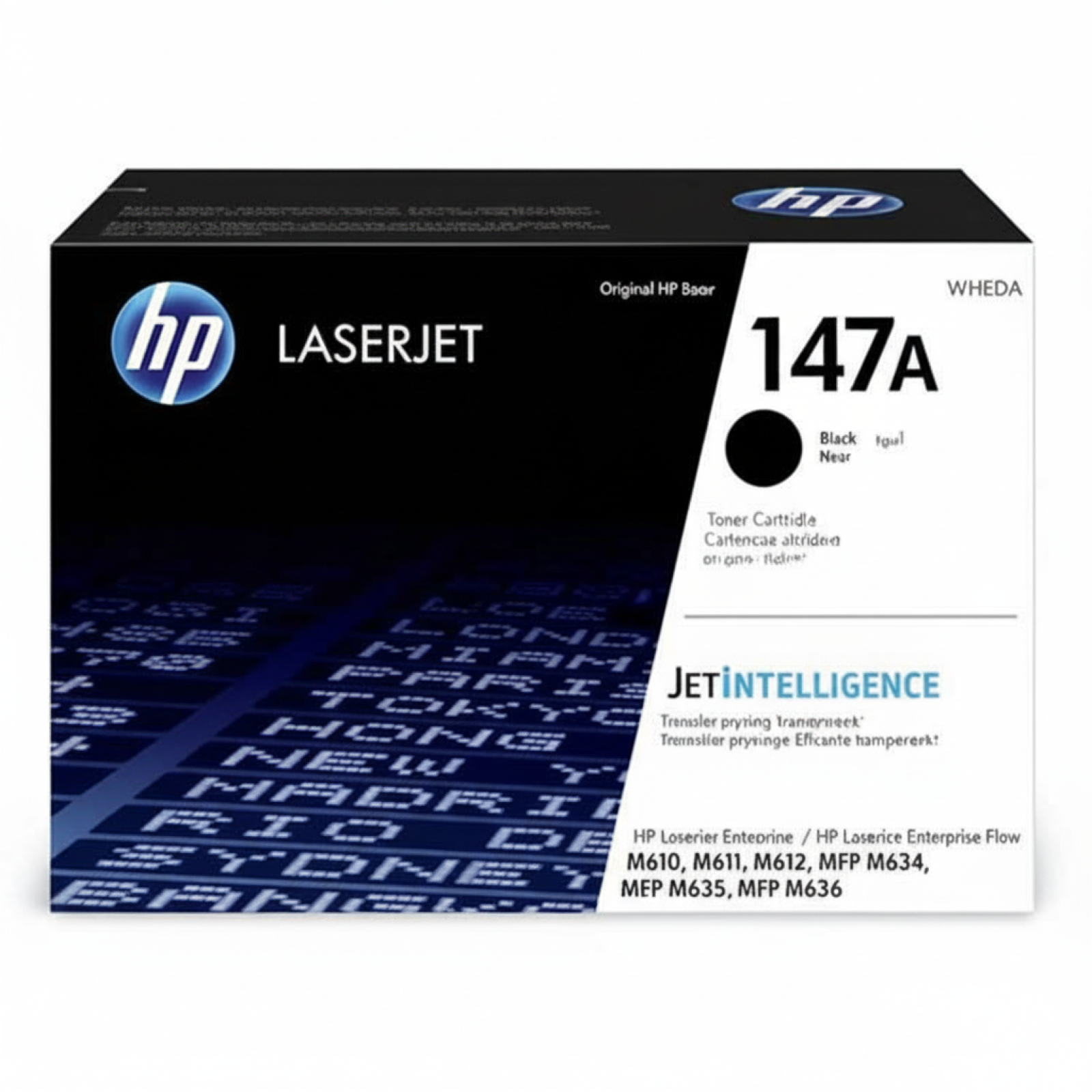Original OEM Toner HP 147A (W1470A) (Black)