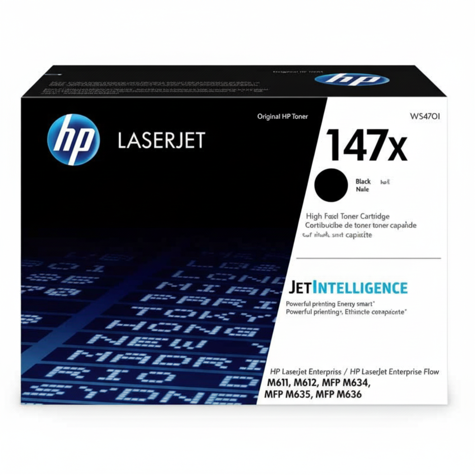 Original OEM Toner HP 147X (W1470X) (Black)