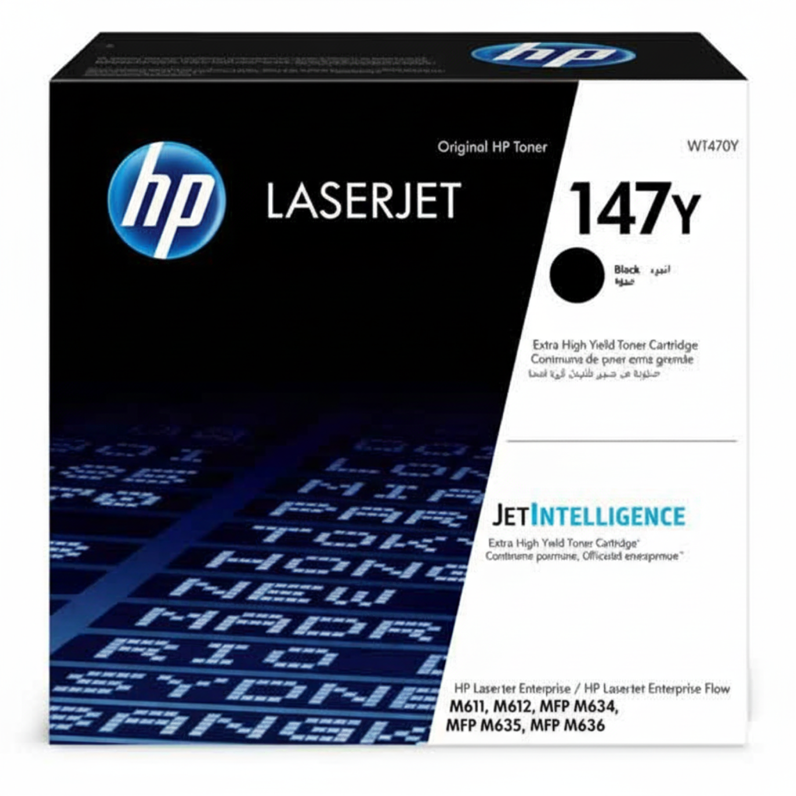 Original OEM Toner HP 147Y (W1470Y) (Black)