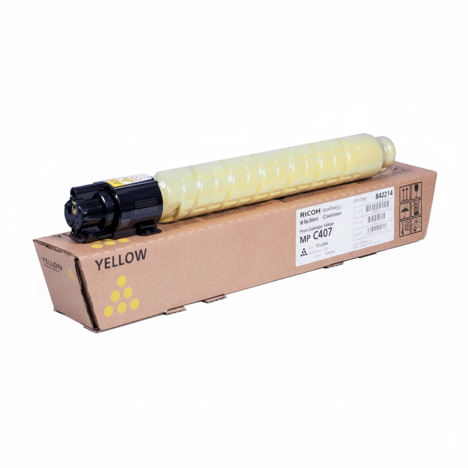 Original OEM Toner Ricoh C407 (842214) (Yellow)