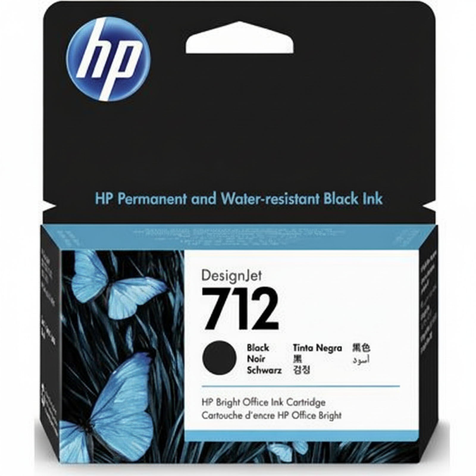 Original OEM Ink Cartridge HP 712 (3ED70A) (Black)