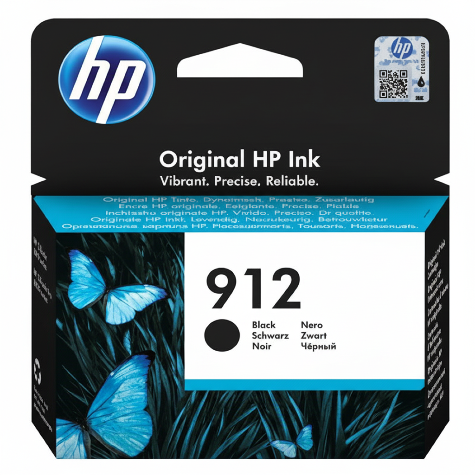 Original OEM Ink Cartridge HP 912 (3YL80AE) (Black)