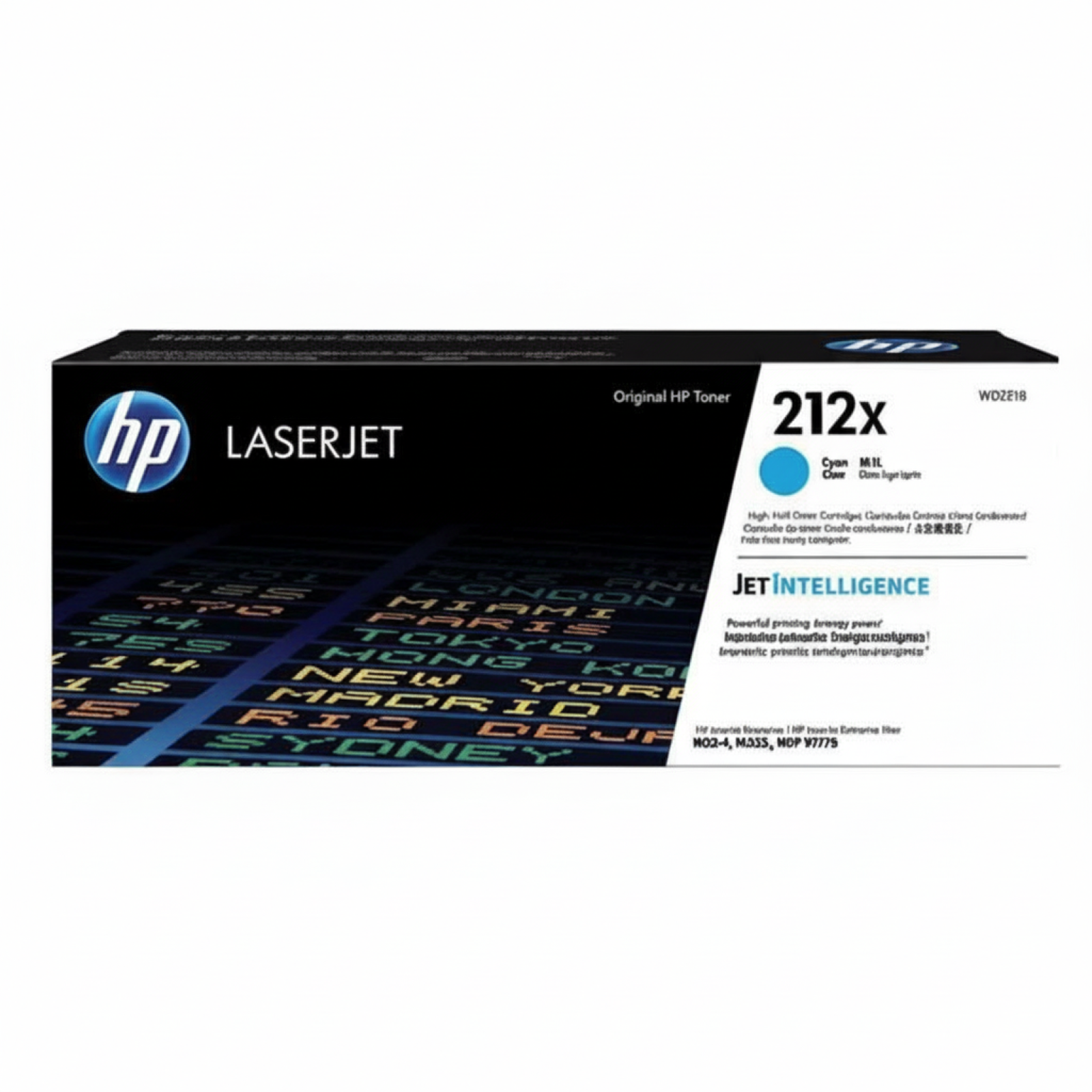 Original OEM Toner HP 212X (W2121X) (Cyan)