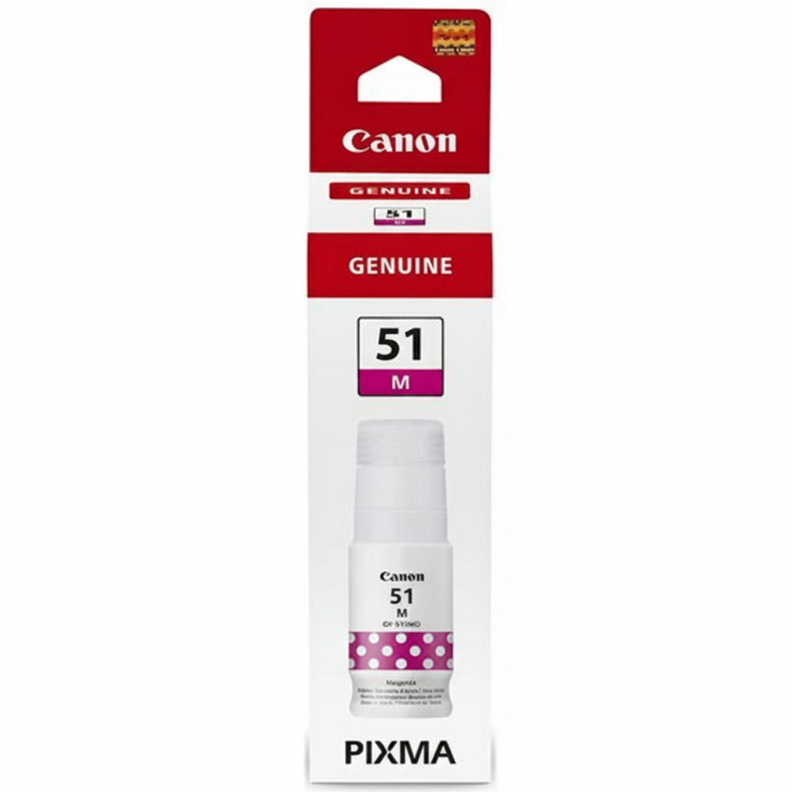 Original OEM Ink Cartridge Canon GI-51 M (4547C001) (Magenta)