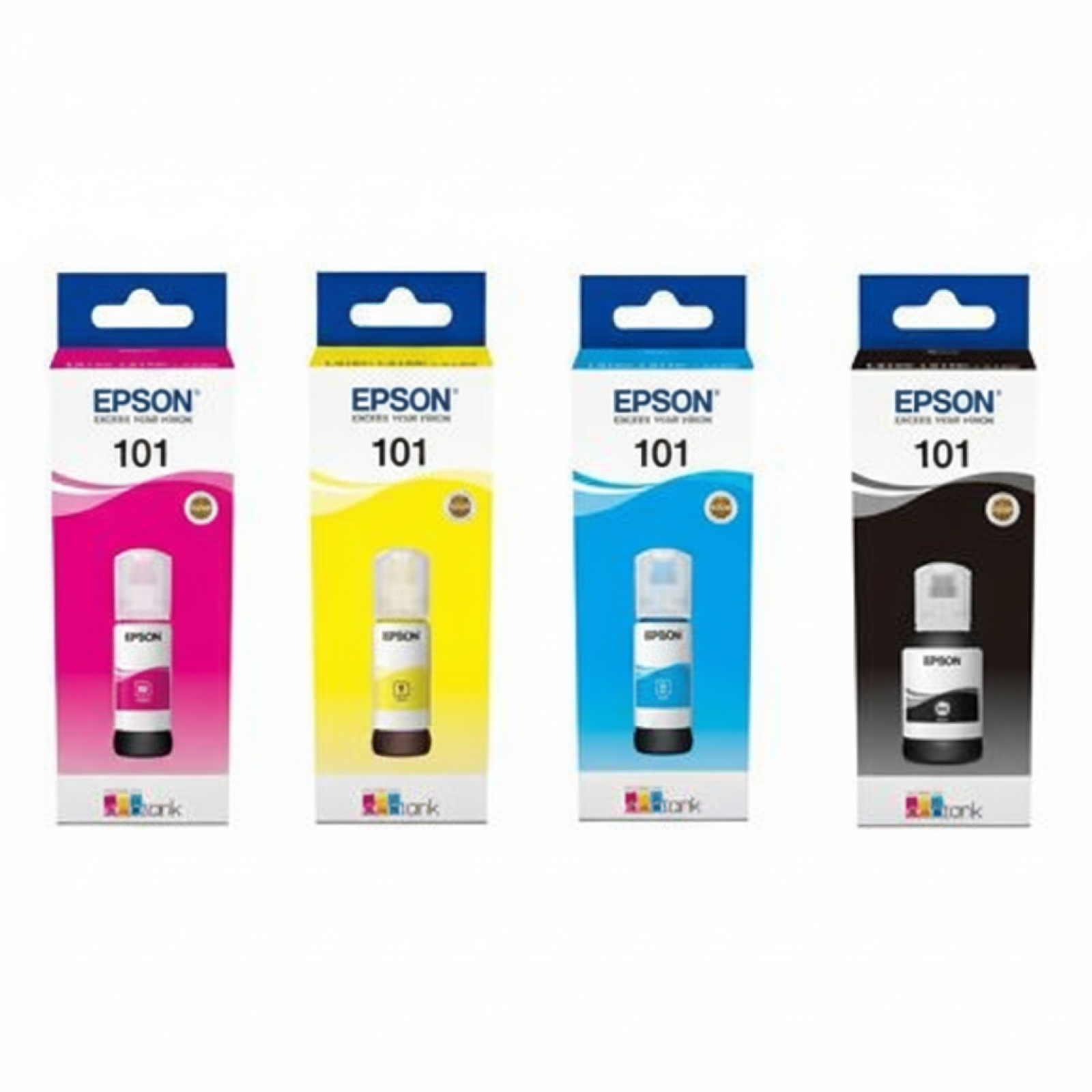 Original OEM Ink Cartridges Epson 101 CMYK (C13T03V64A) (multi pack)