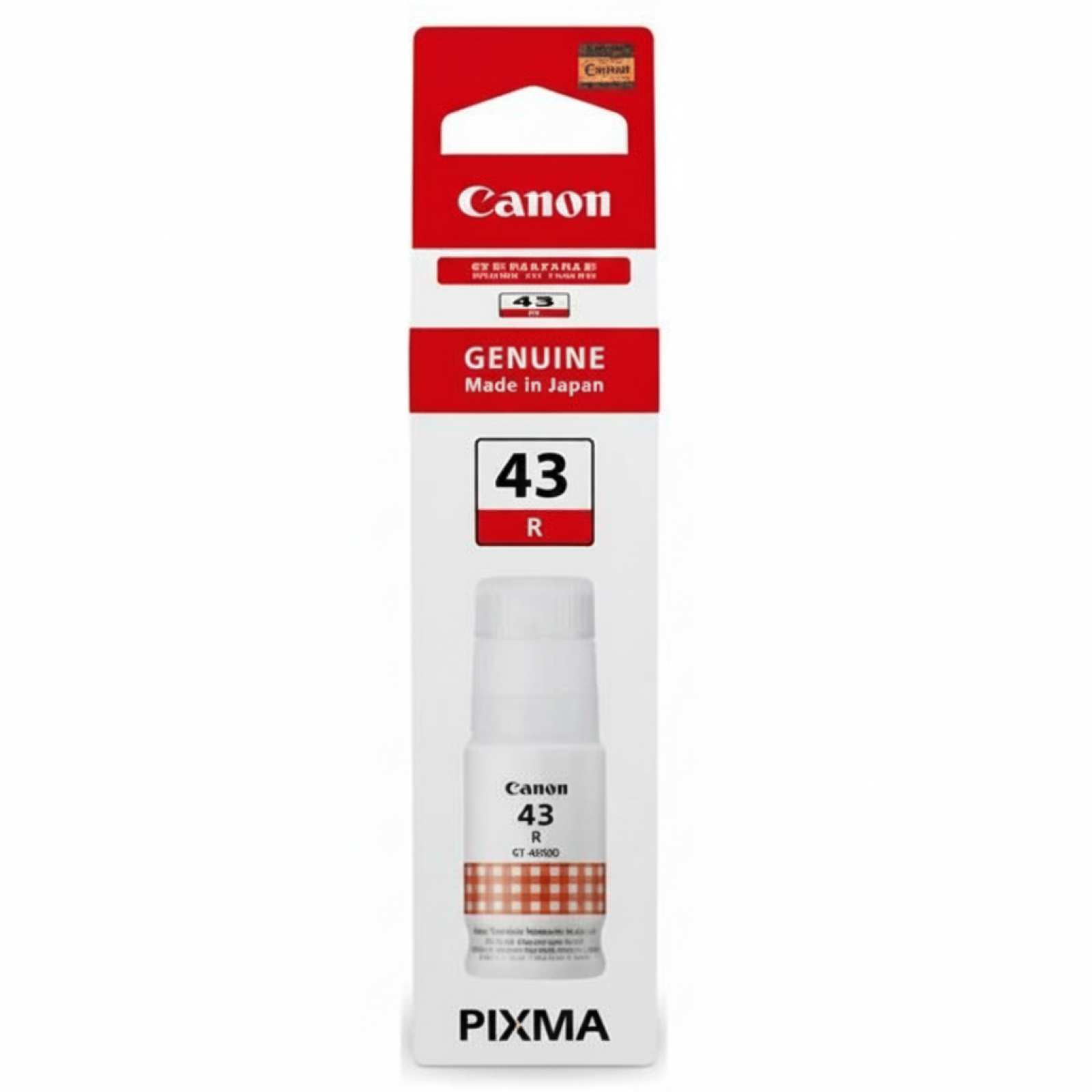 Original OEM Ink Cartridge Canon GI-43 R (4716C001) (Red)