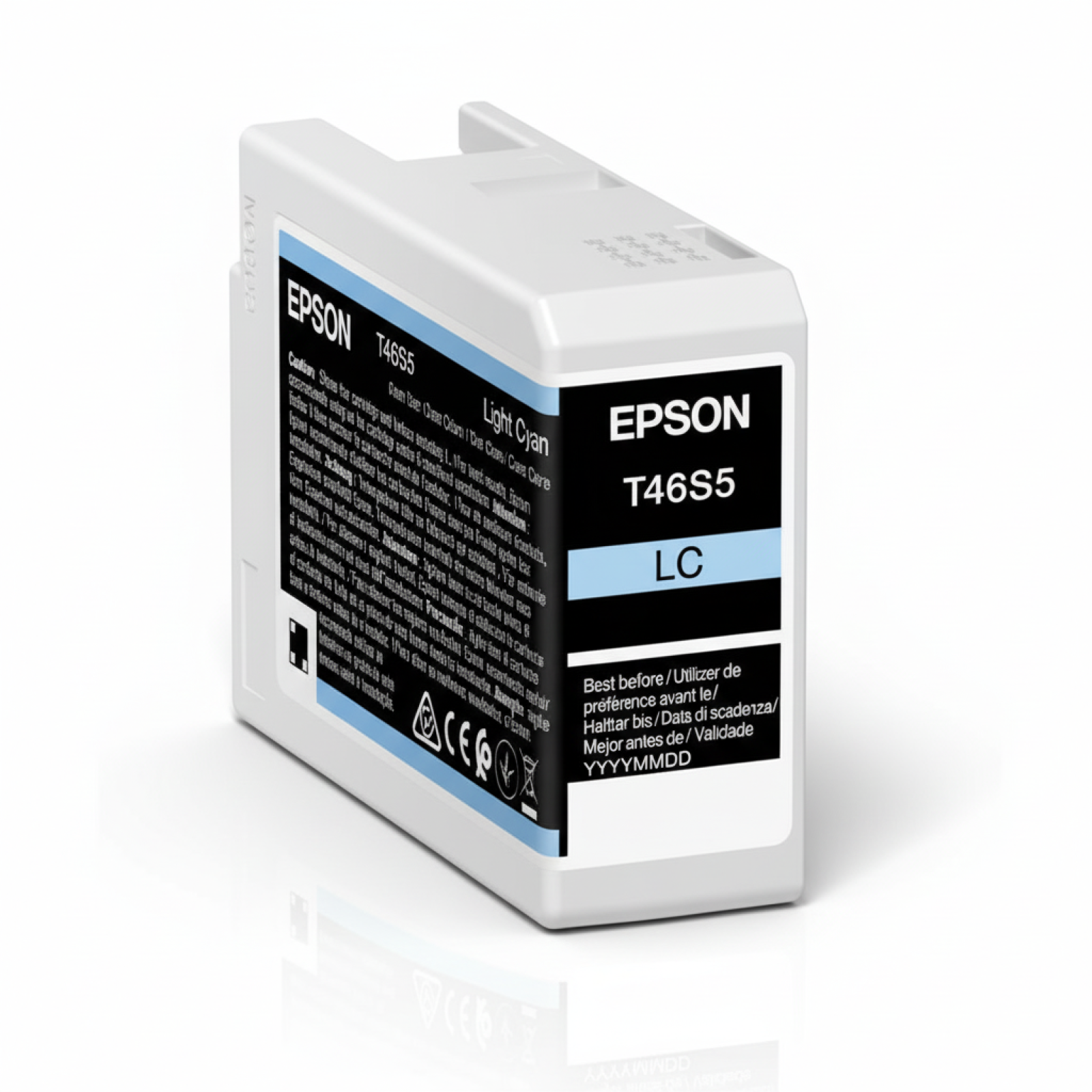 Original OEM Ink Cartridge Epson T46S5 (C13T46S500) (Light cyan)