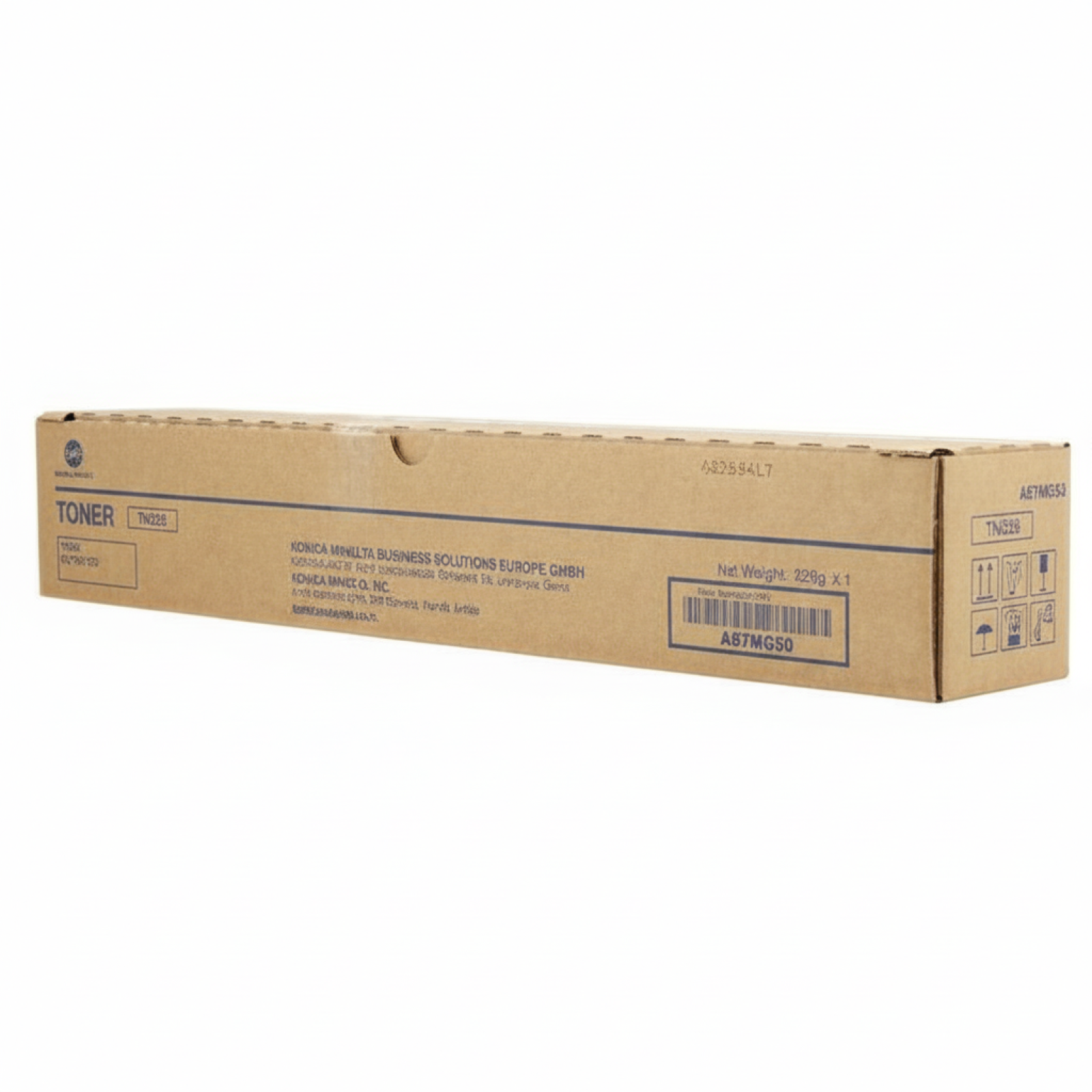 Original OEM Toner KM TN-227Y (ACVH250) (Yellow)