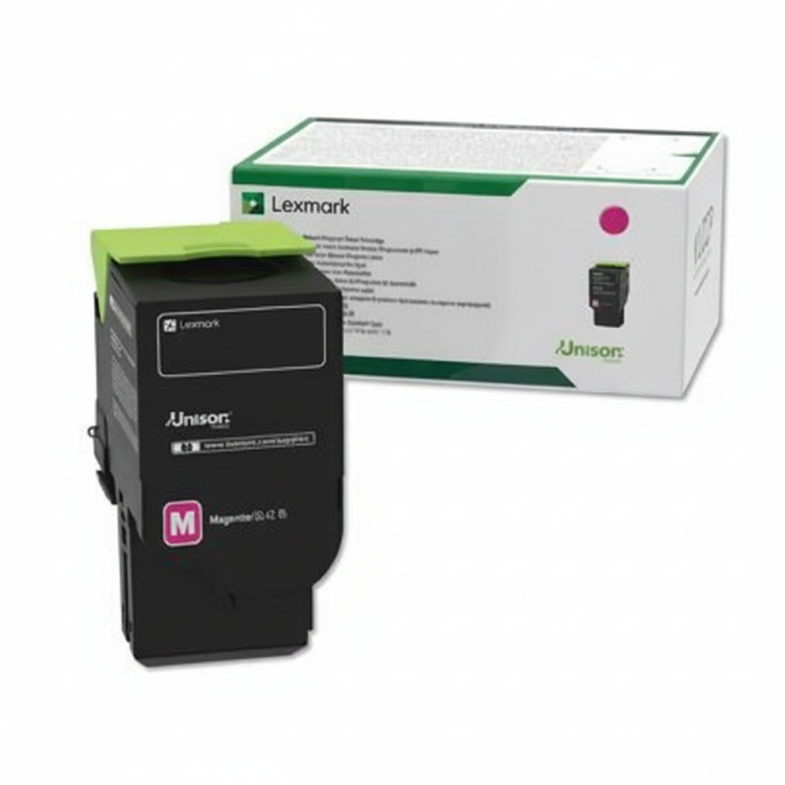 Original OEM Toner Lexmark 78C2XM0 (78C2XM0, 78C2XME) (Magenta)