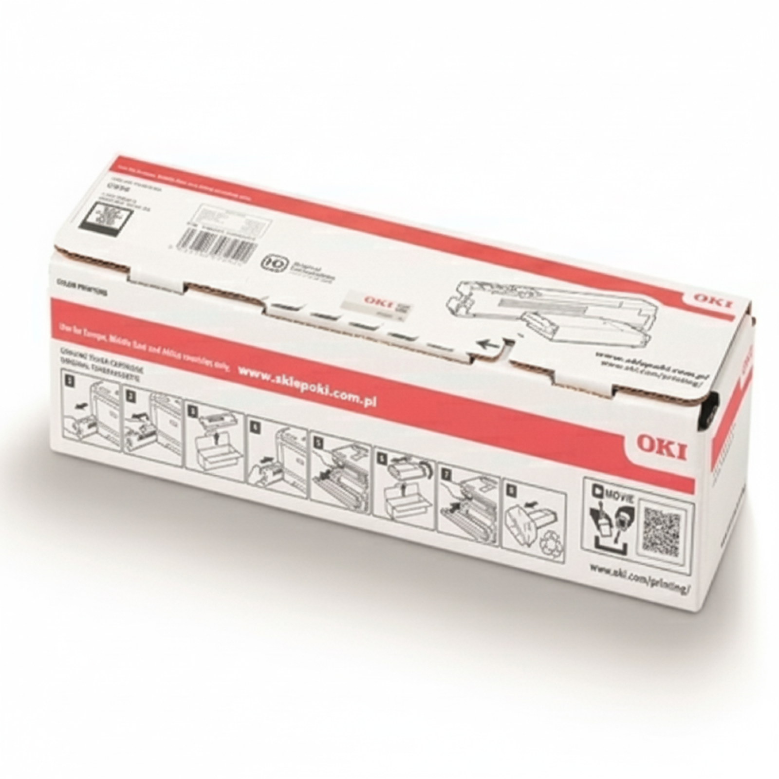 Original OEM Toner Oki C650 (09006130) (Black)