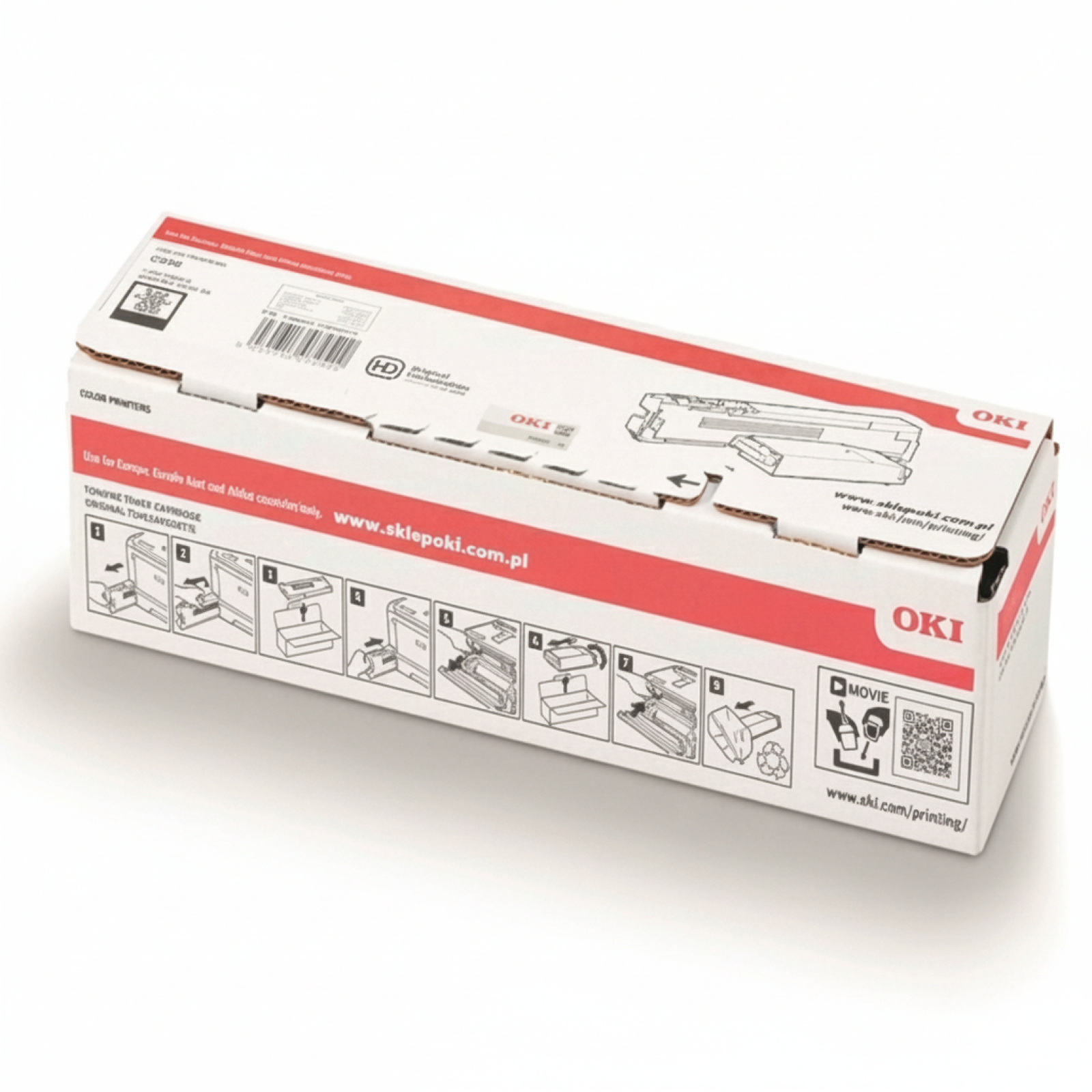 Original OEM Toner Oki C650 (09006129) (Yellow)