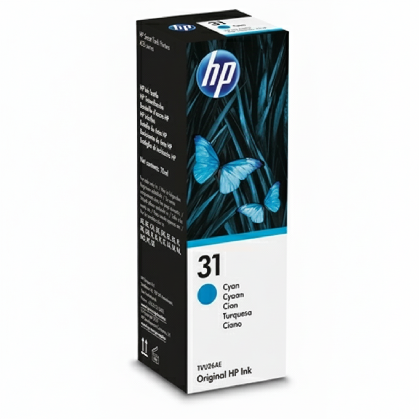 Original OEM Ink Cartridge HP 31 (1VU26AE) (Cyan)