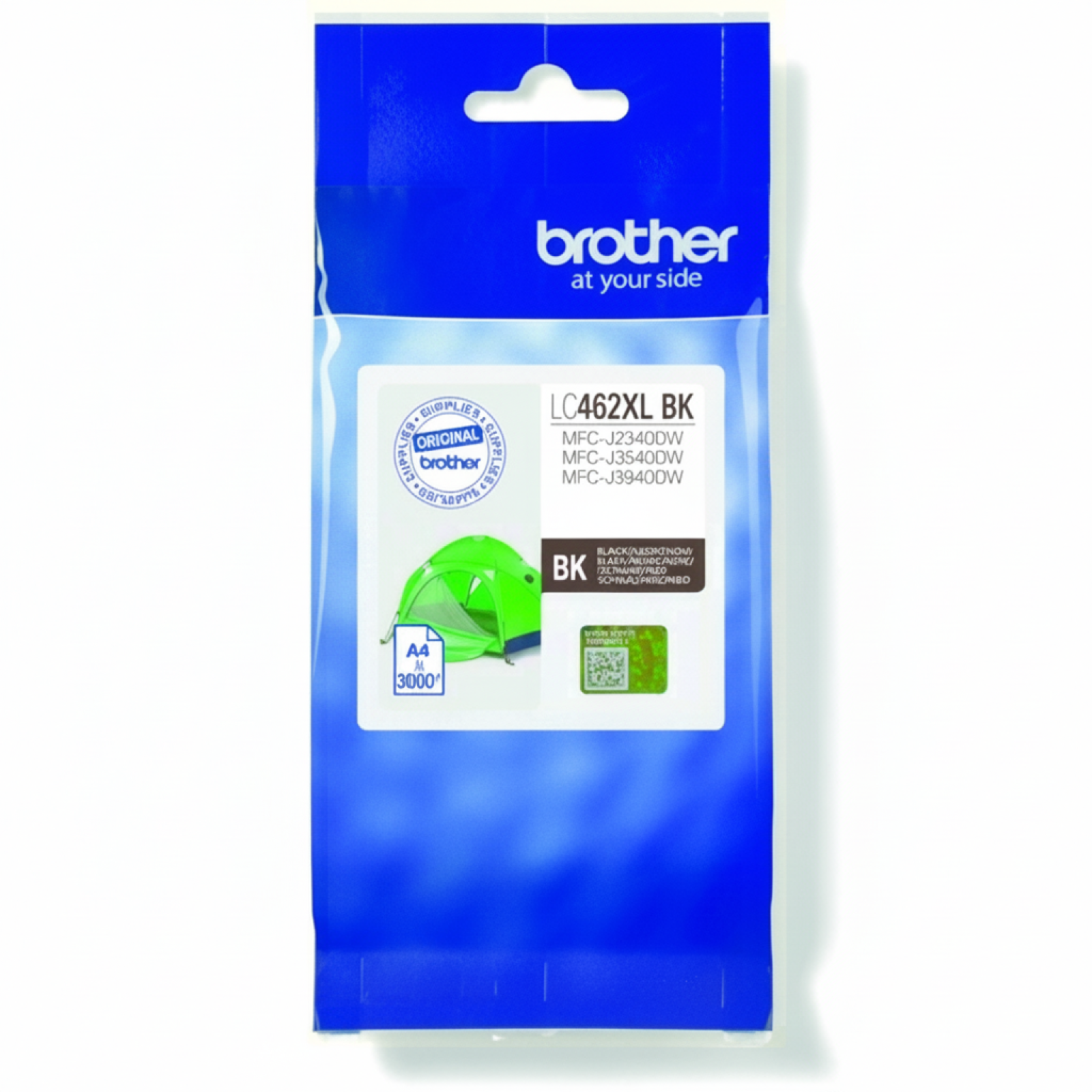 Original OEM Ink Cartridge Brother LC-462 XL BK (LC462XLBK) (Black)