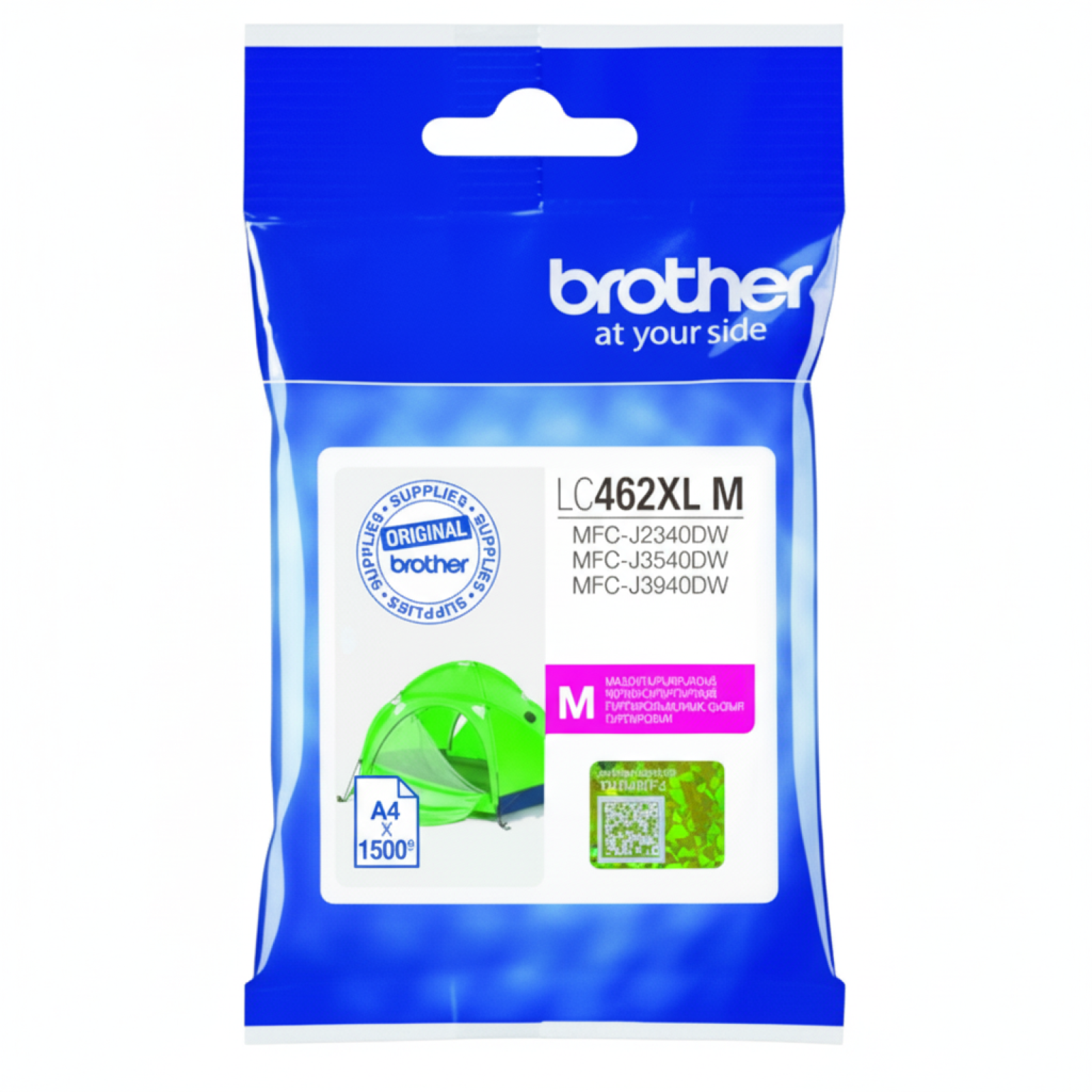 Original OEM Ink Cartridge Brother LC-462 XL M (LC462XLM) (Magenta)