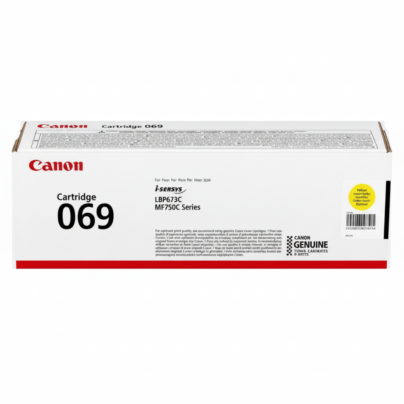 Original OEM Toner Canon CRG-069 (5091C002) (Yellow)