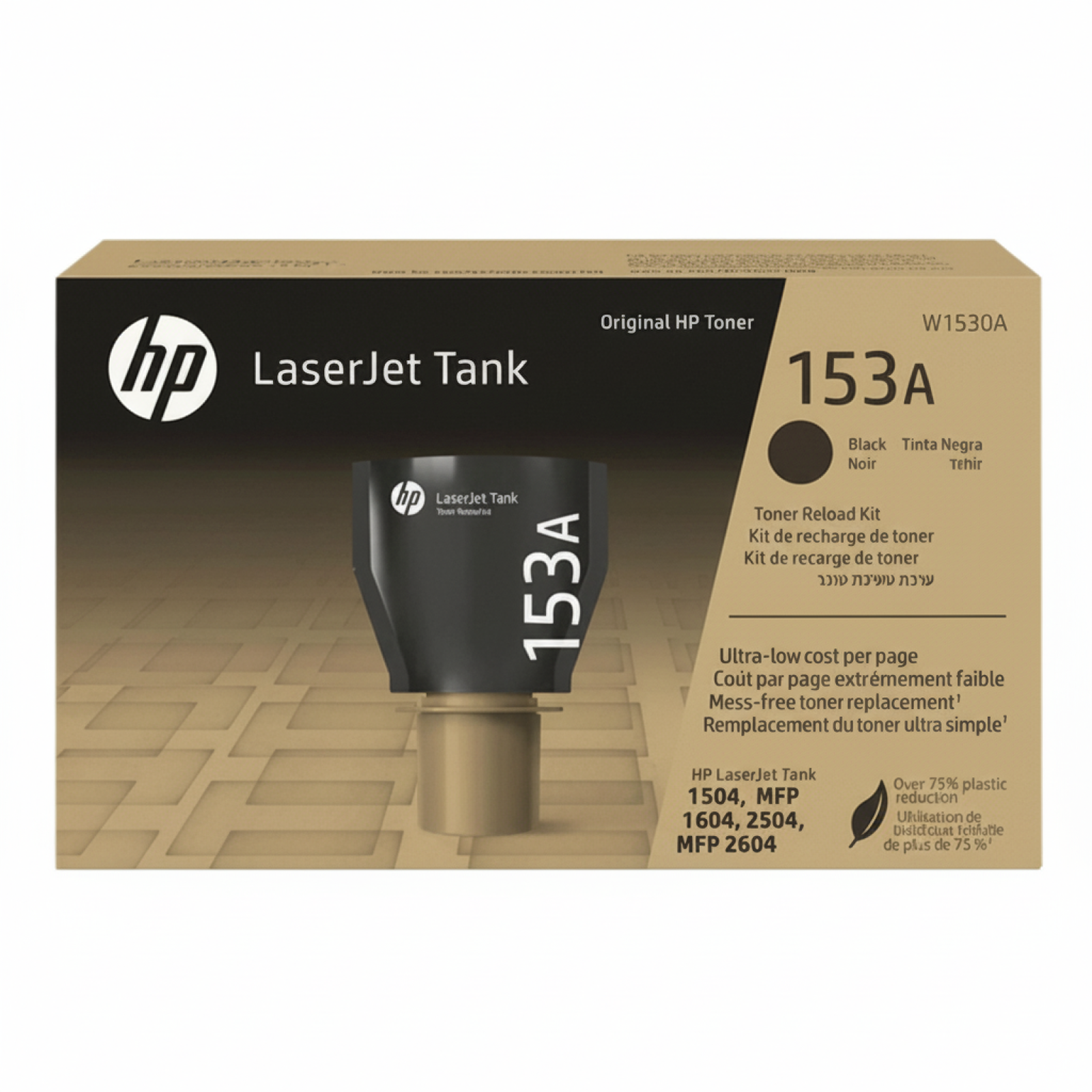 Original OEM Toner HP 153A (W1530A) (Black)