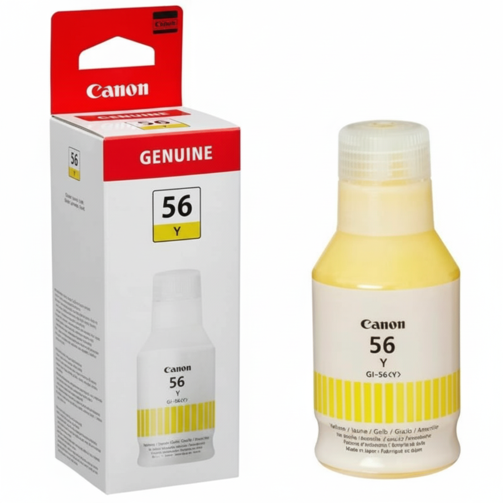 Original OEM Ink Cartridge Canon GI-56 Y (4432C001) (Yellow)