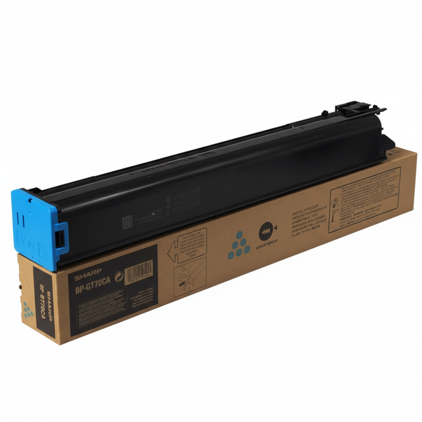 Original OEM Toner Sharp BP-GT70CA (BPGT70CA) (Cyan)