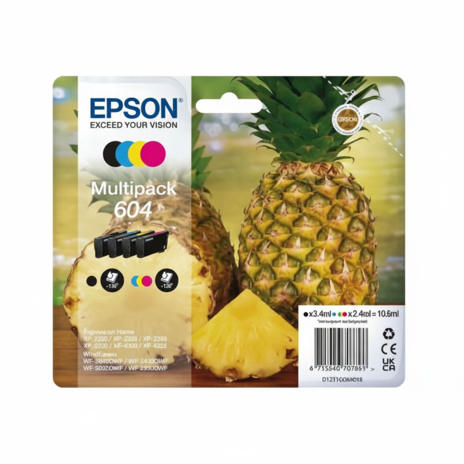 Original OEM Ink Cartridges Epson 604 (C13T10G64010) (multi pack)