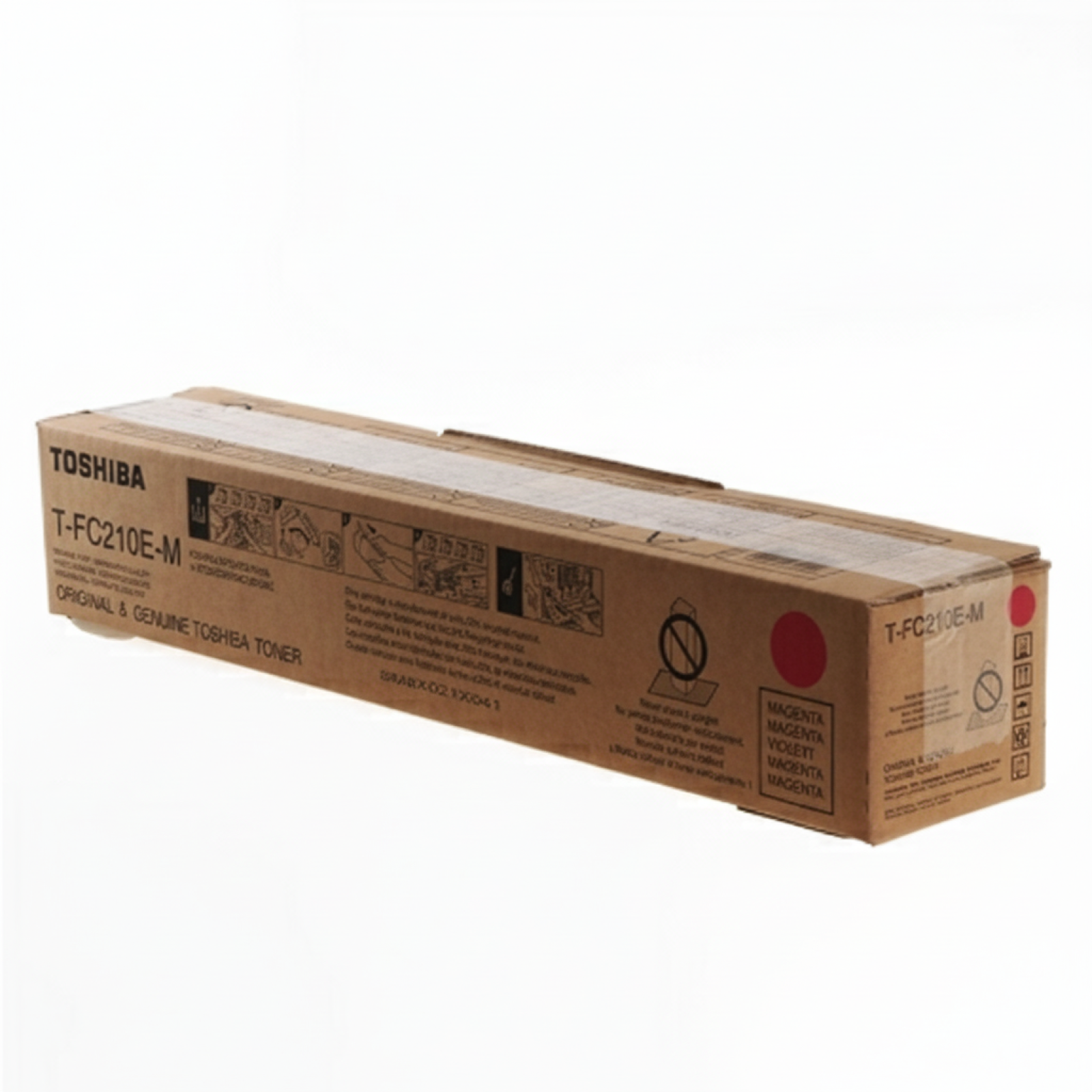 Original OEM Toner Toshiba T-FC210E-M (6AJ00000165) (Magenta)